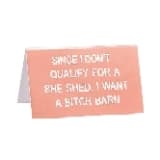 About Face Designs Desktop Signs Acrylic Name Plate Style Funny Desk Sign