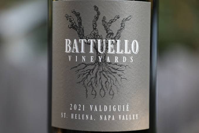 Battuello Vineyards Napa Valdigue