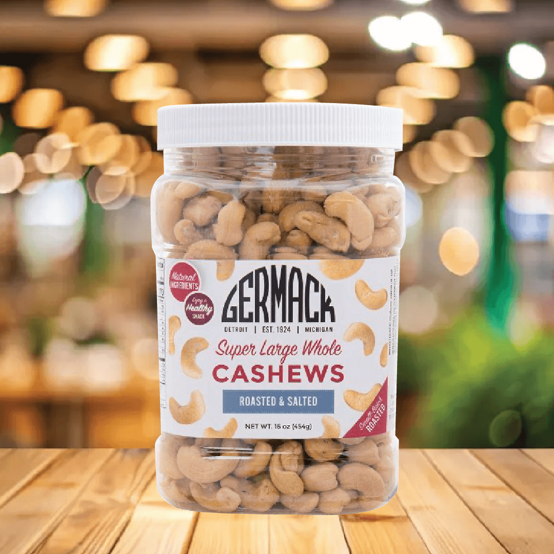 Germack Whole Natural Cashew Nuts 16 oz