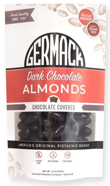 Germack Dark Chocolate Almonds