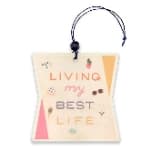 Car Air Fresheners by Studio Oh! - Pack of 2 Living My Life Scented Hanging Air Fresheners